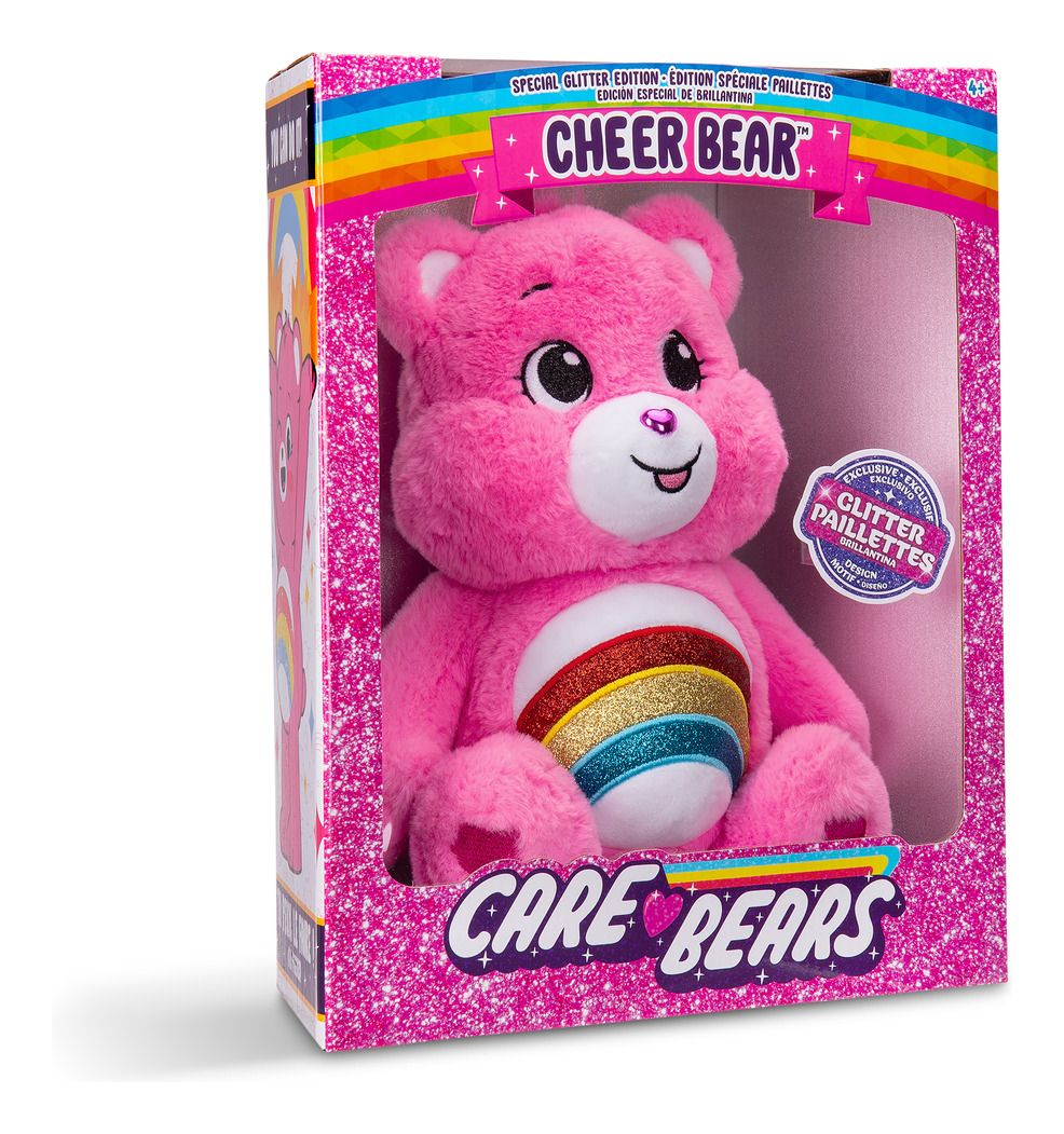 Care Bears 35cm Glitter Belly - Cheer Bear