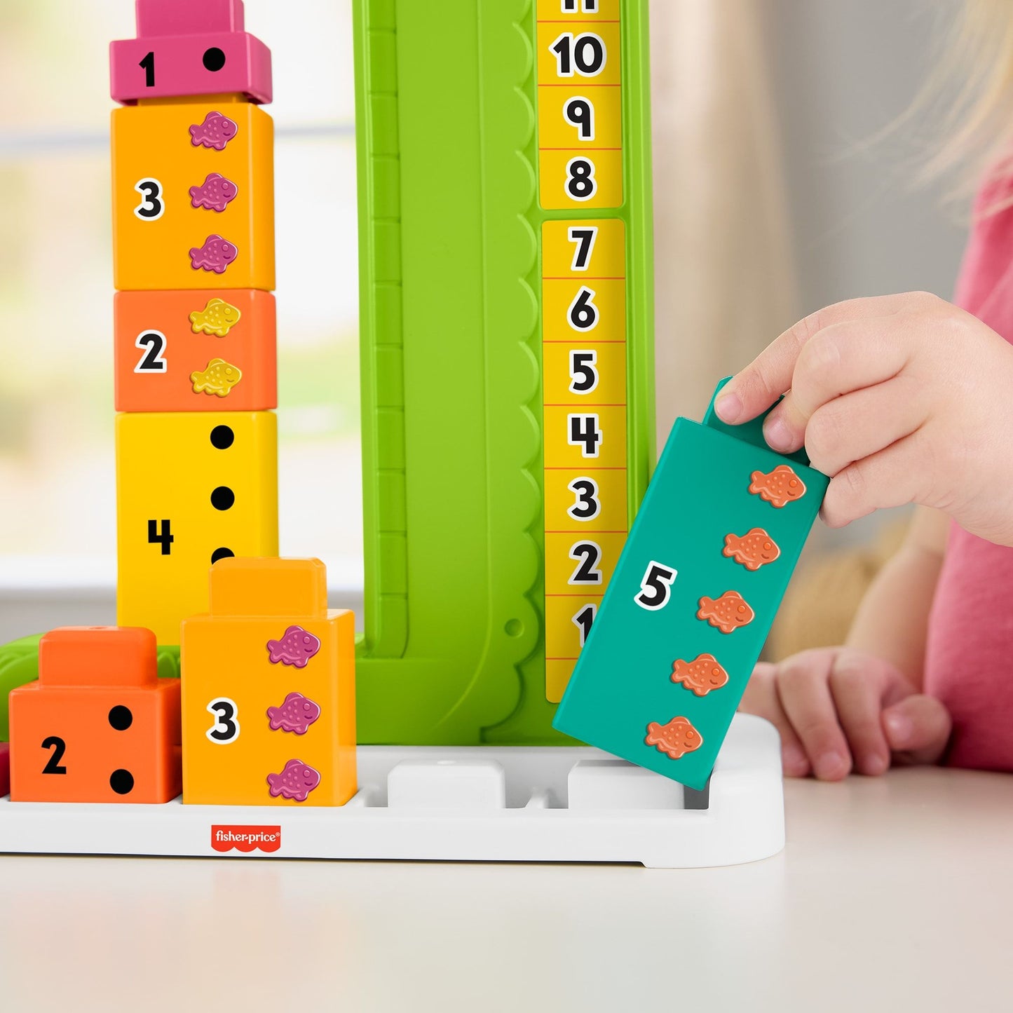 * Fisher Price Adding Tower Alligator