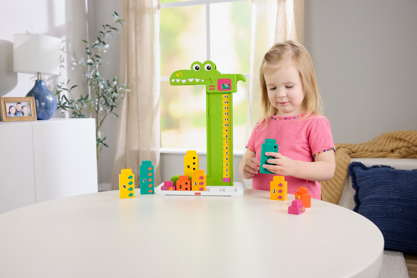 * Fisher Price Adding Tower Alligator