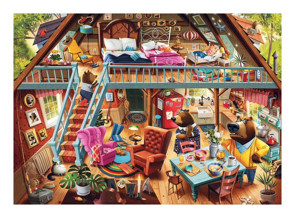 * Goldilocks Gets Caught! 1000pc