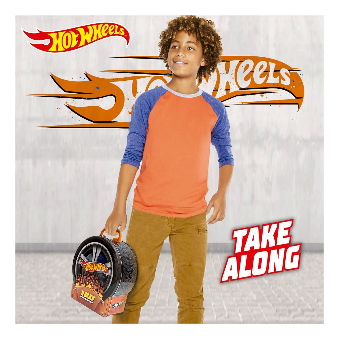 Hot Wheels Metallic Shaped Car Case With Handle