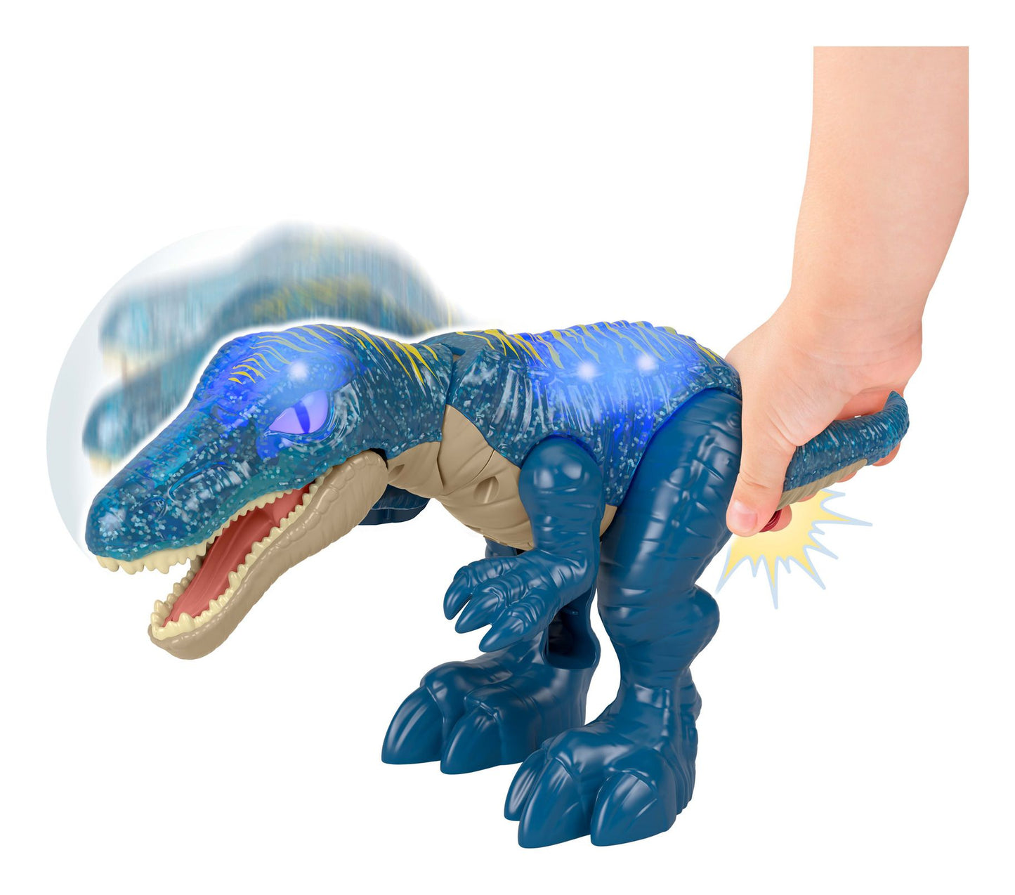 * Imaginext Jurassic World Growl & Glow Baryonyx