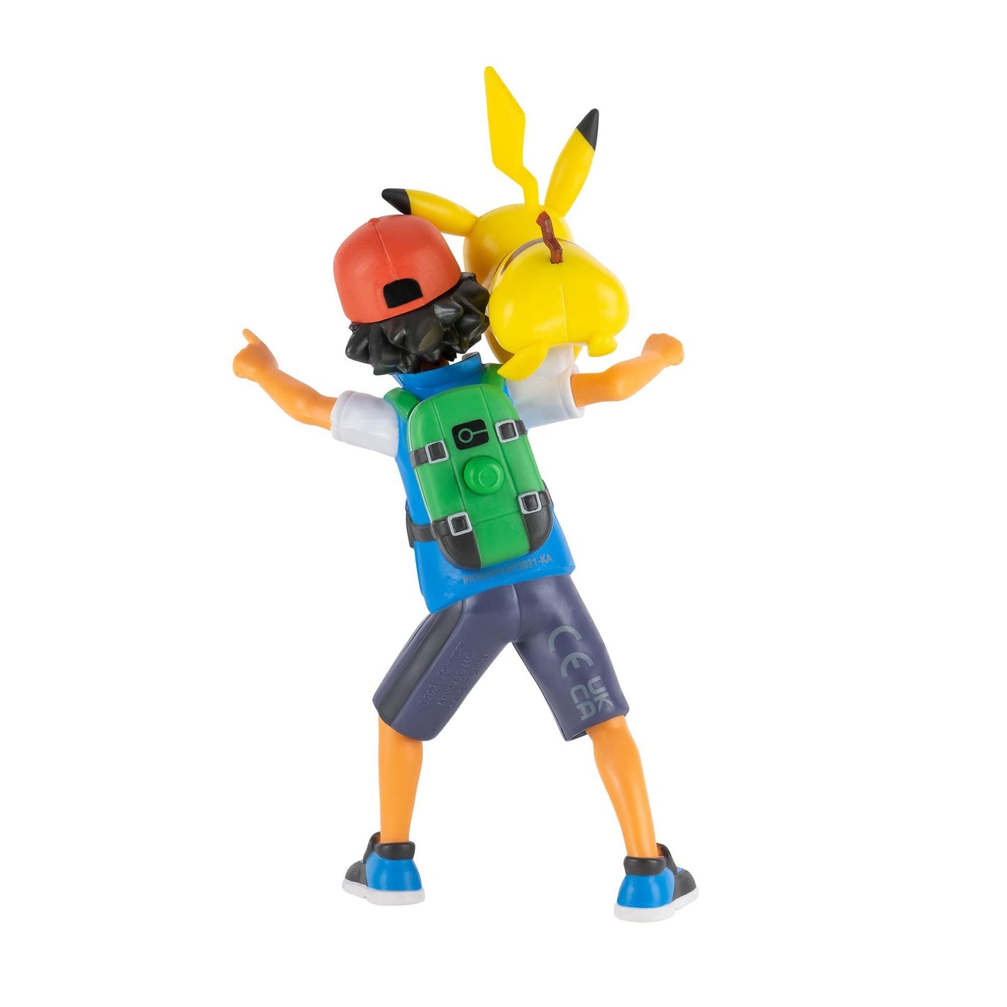 * Pokemon Battle Feature Figure Ash & Pikachu