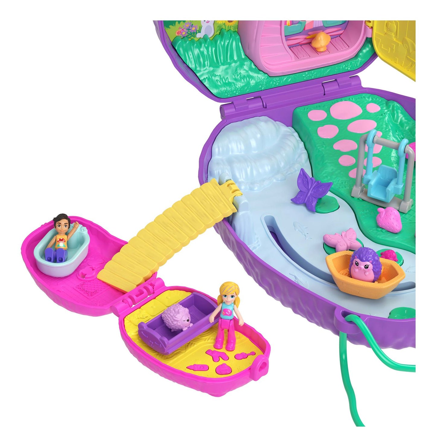 * Polly Pocket - Hedgehog Mum & Baby