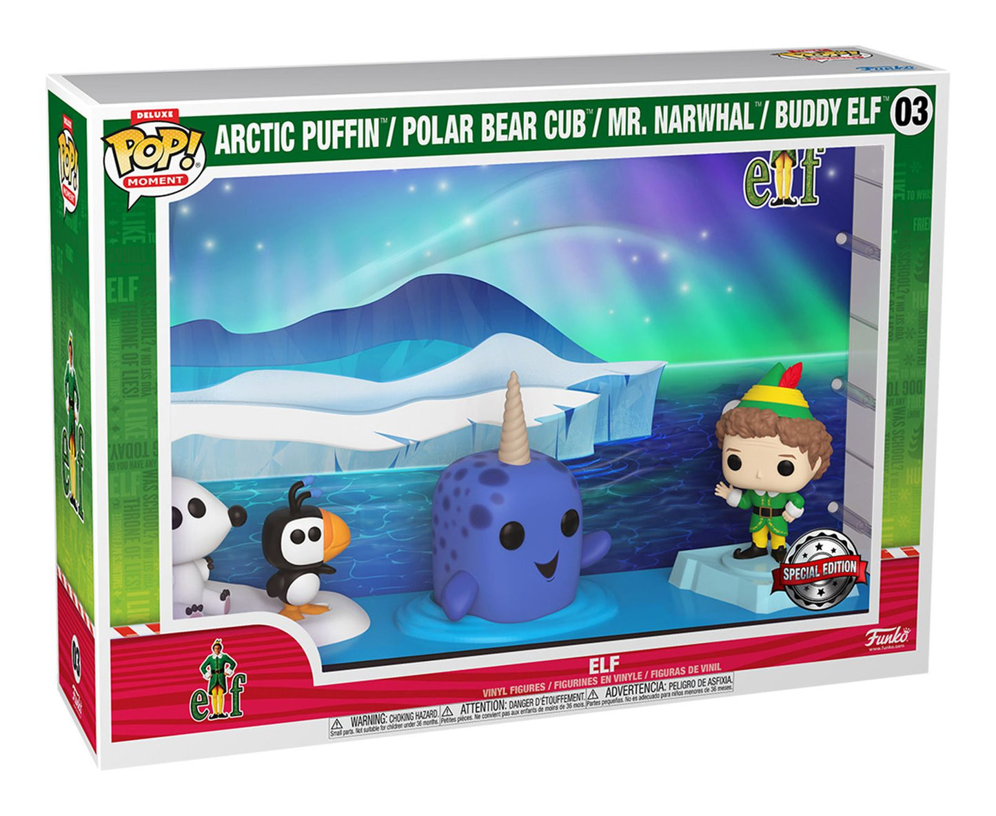Pop! Moment Deluxe - Elf - Narwhal Scene