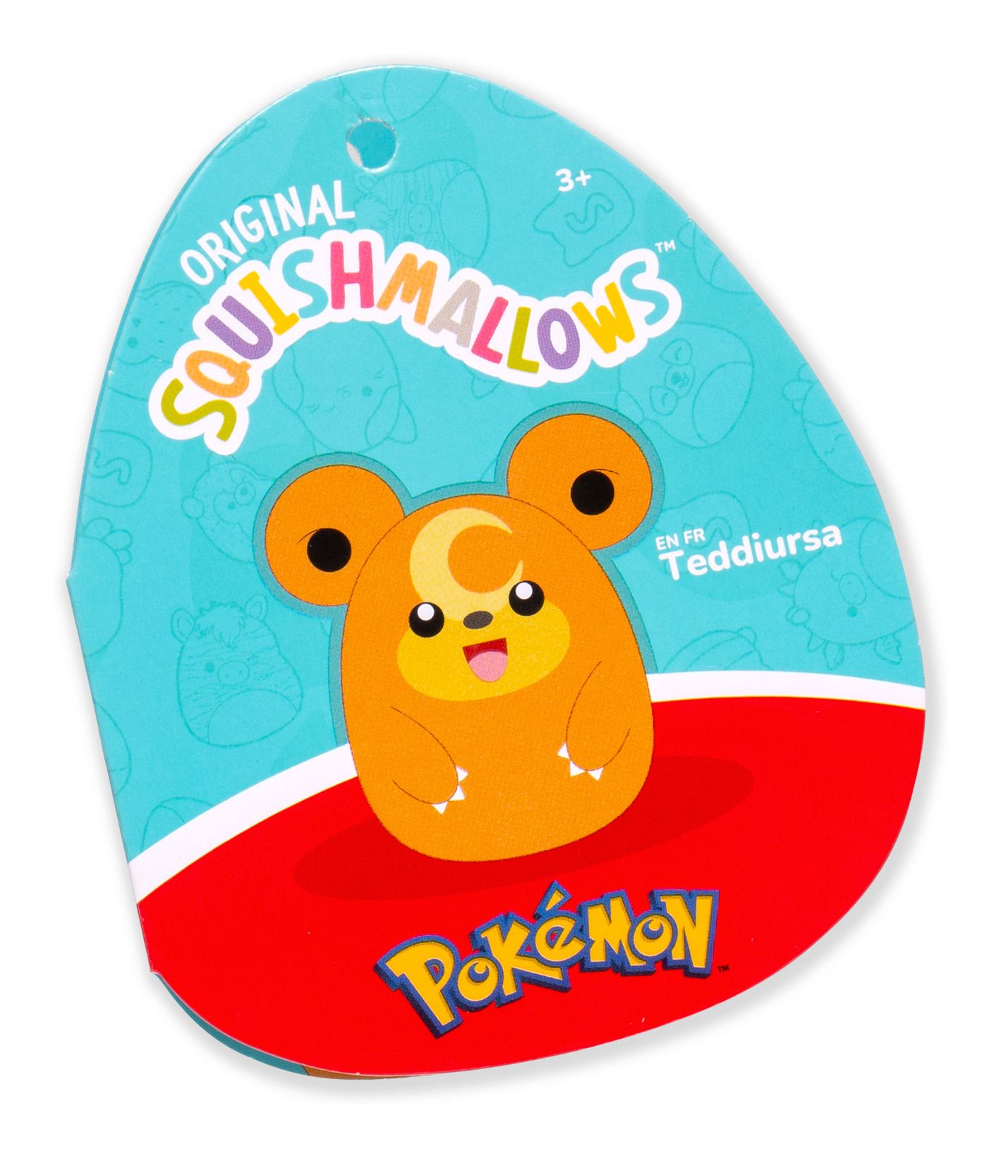 Squishmallows Pokemon 14in - Teddiursa