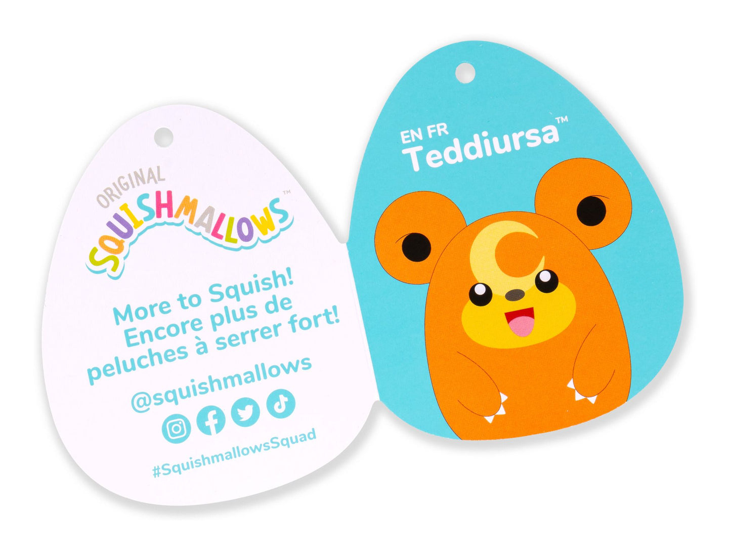 Squishmallows Pokemon 14in - Teddiursa