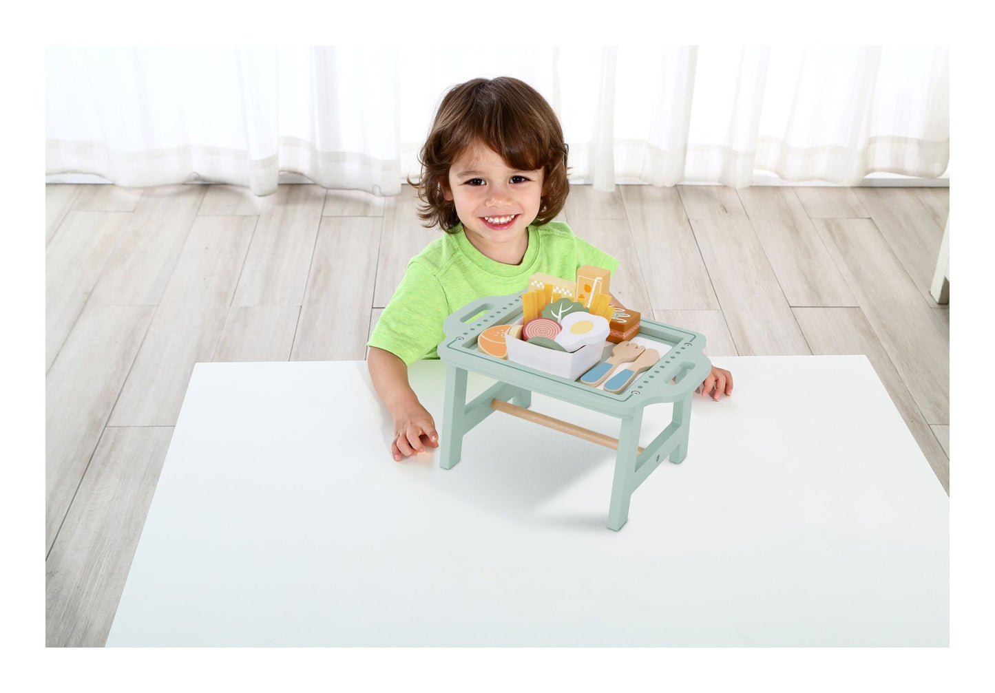 Wooden Breakfast Set