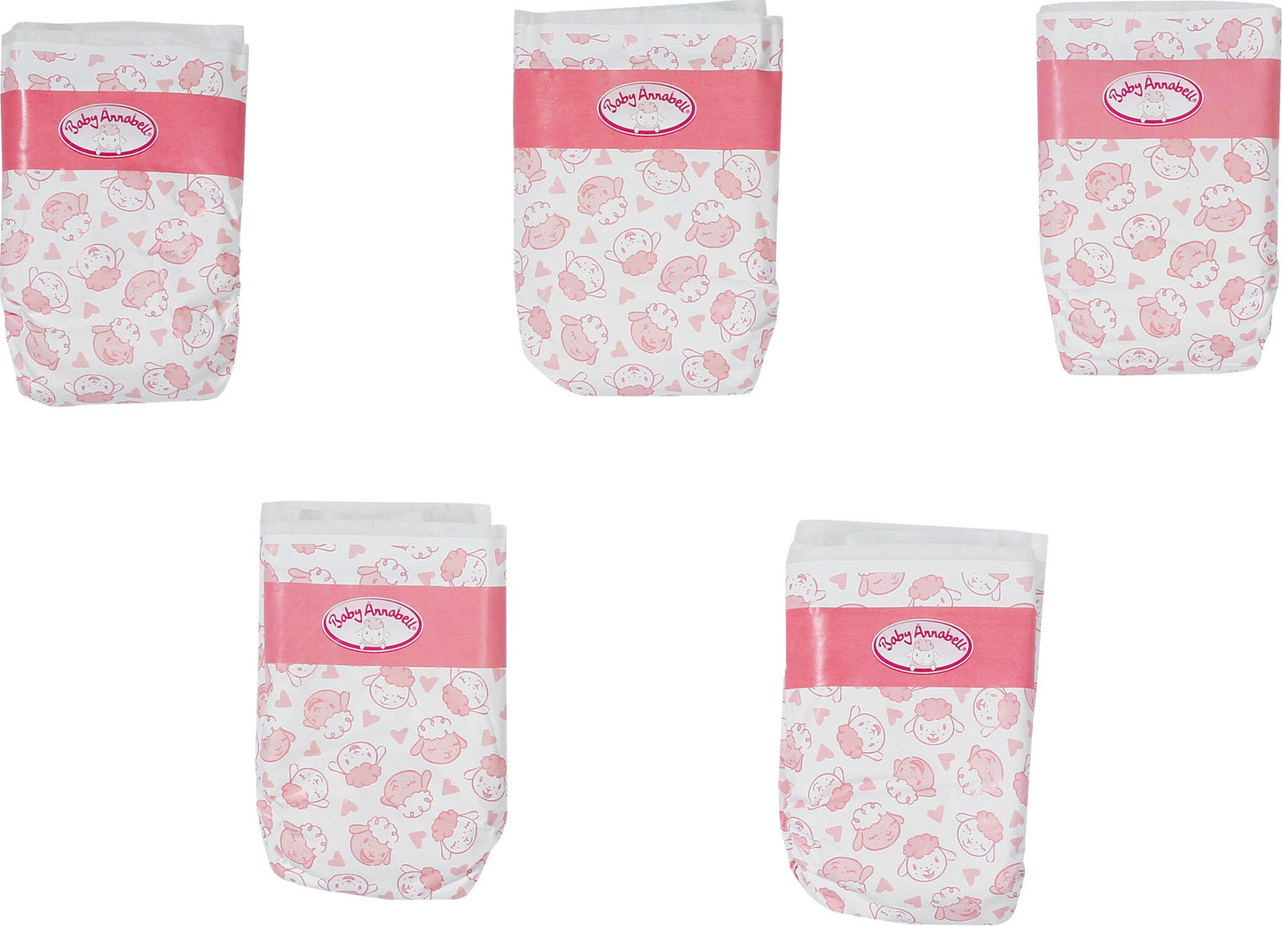 Baby Annabell Nappies 5 Pack