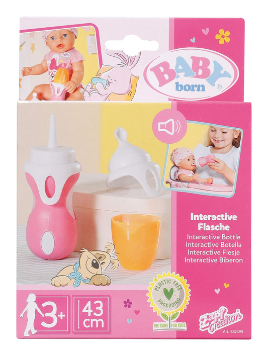 Baby Born Interactive Bottle & Spoon 43cm