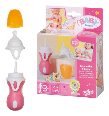 Baby Born Interactive Bottle & Spoon 43cm