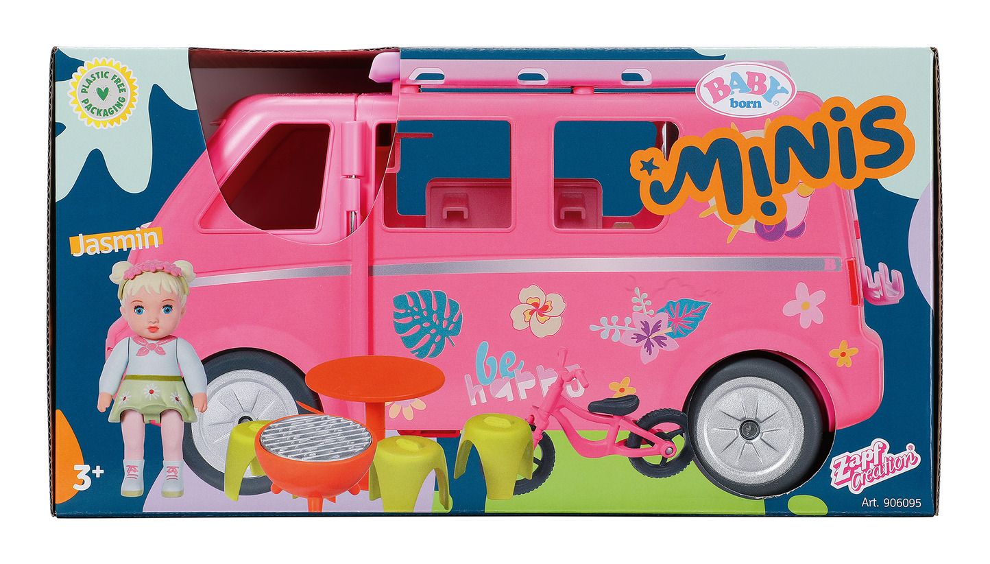 Baby Born Minis Campervan with Jasmin