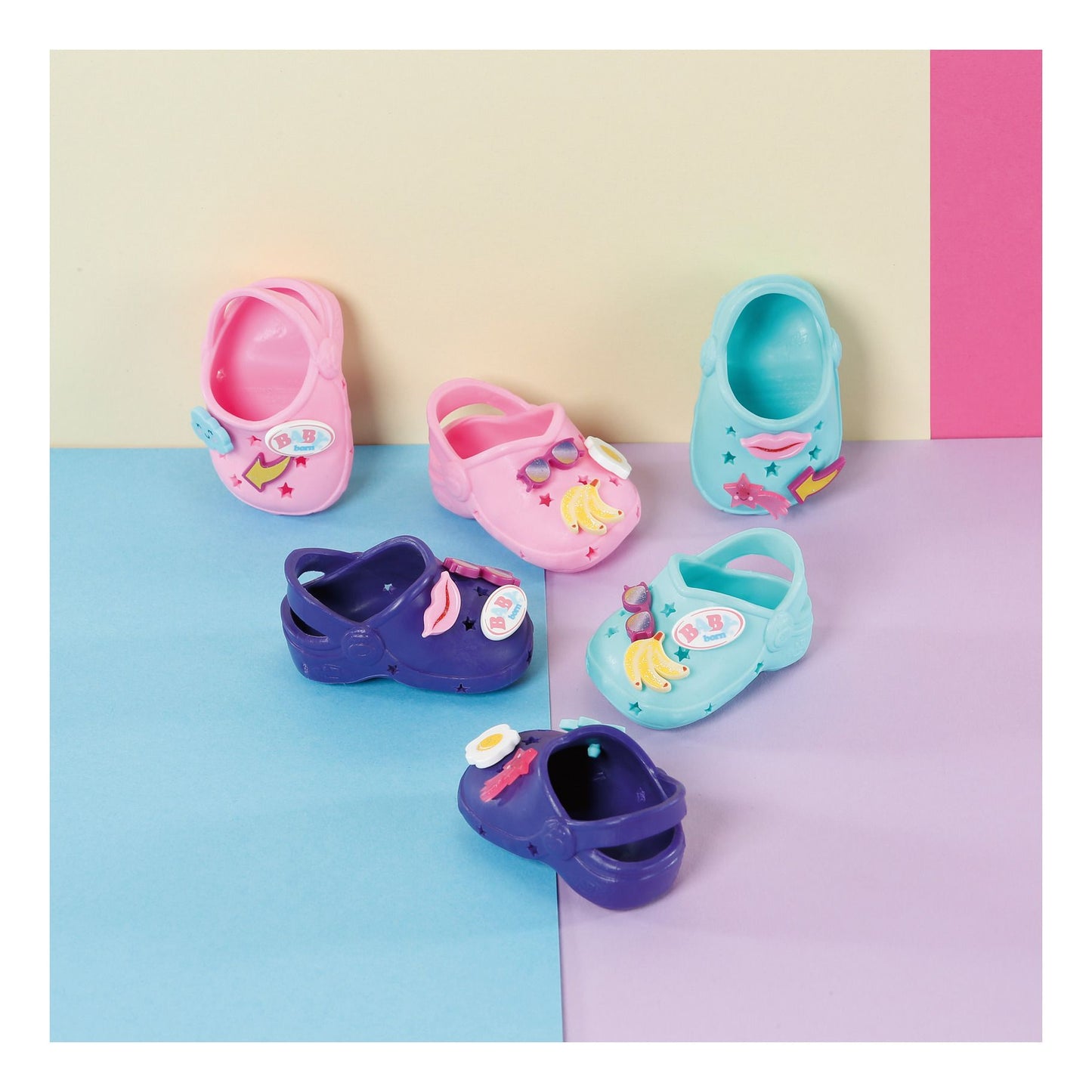 Baby Born Shoes with Pins 4 Assorted 43cm