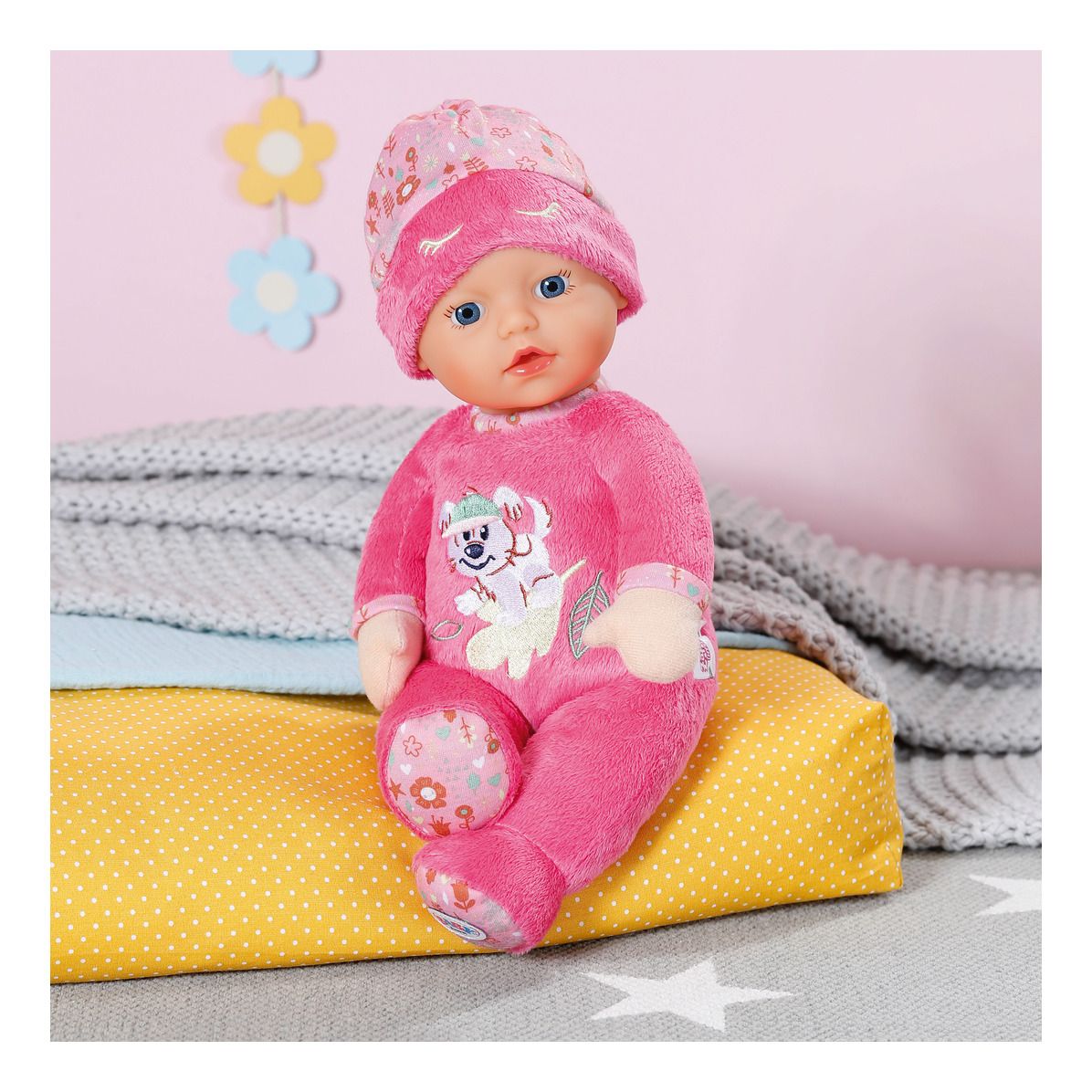 BABY Born Sleepy For Babies Pink 30cm