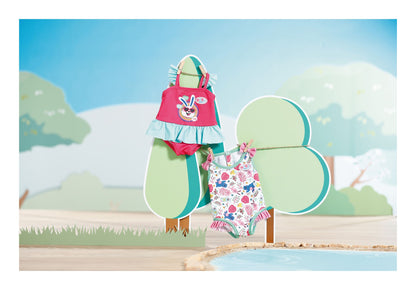 Baby Born Swimsuits 2 Assorted 43cm