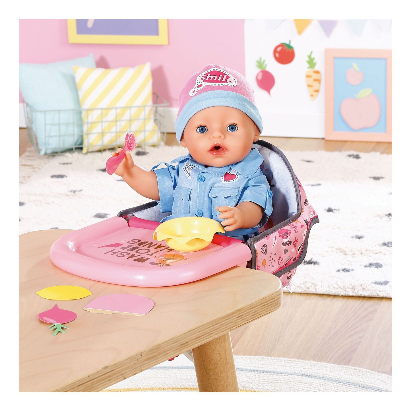 Baby Born Table Feeding Chair