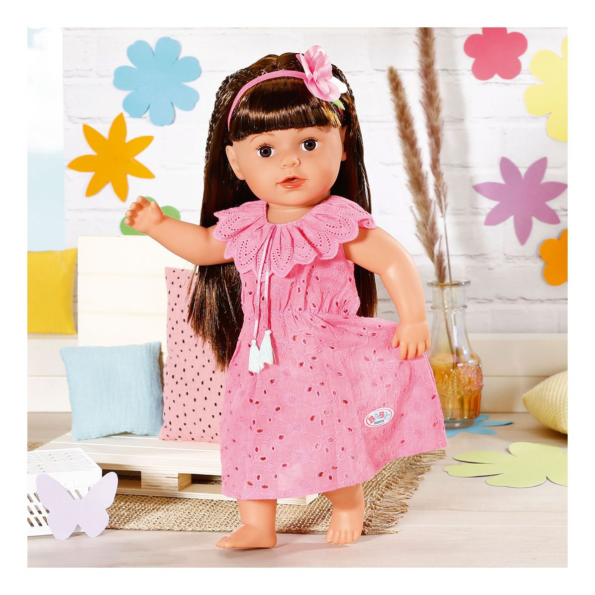 BABY Born Trendy Flowerdress 43cm