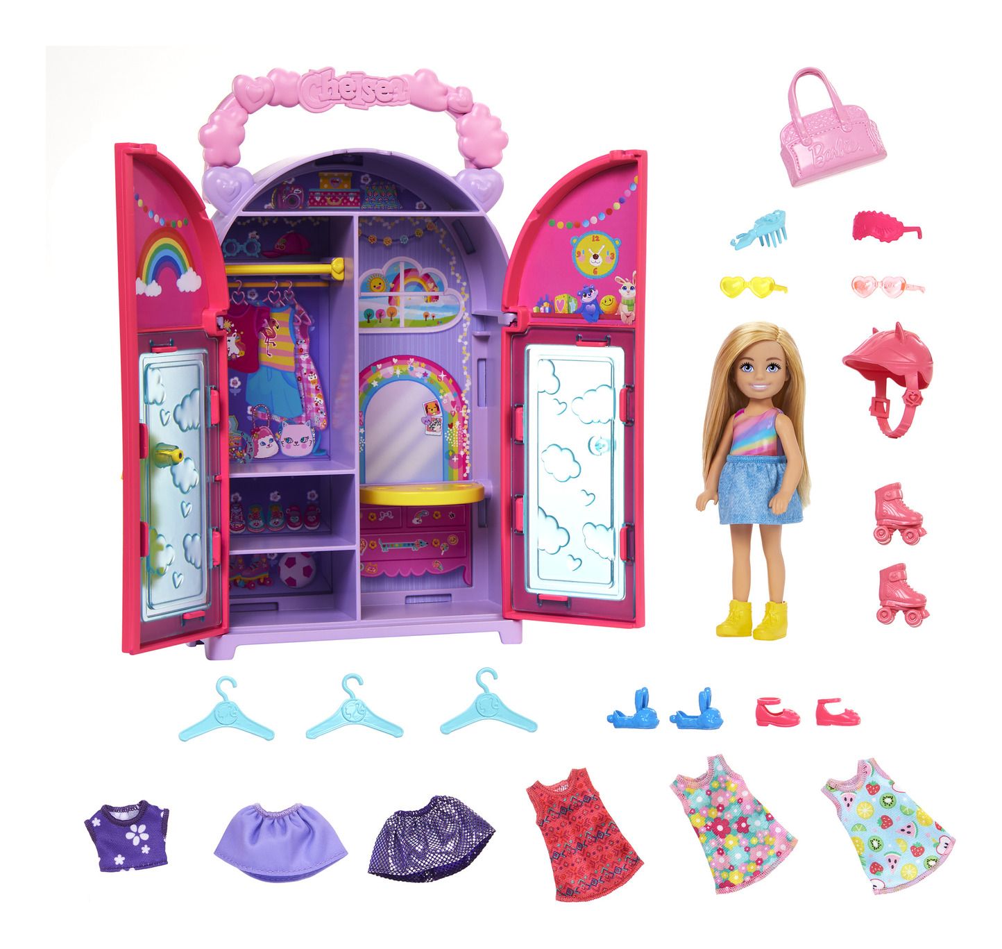 Barbie Chelsea Closet and Doll