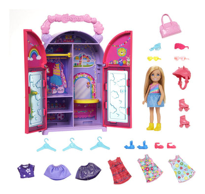 Barbie Chelsea Closet and Doll