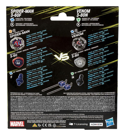 Beyblade X Marvel Collab Multipack