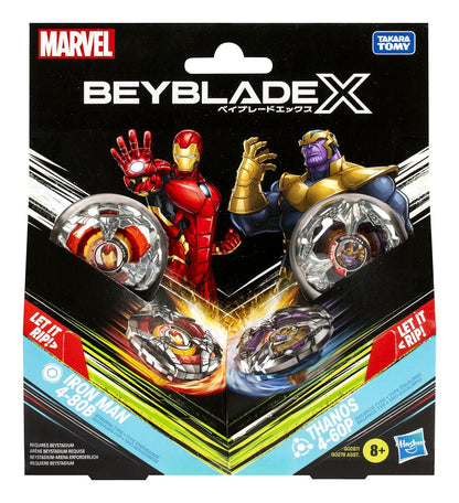 Beyblade X Marvel Collab Multipack