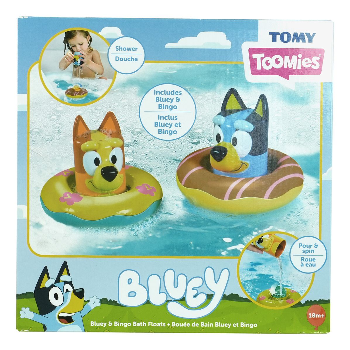 Bluey Bath Floats 2 Pack