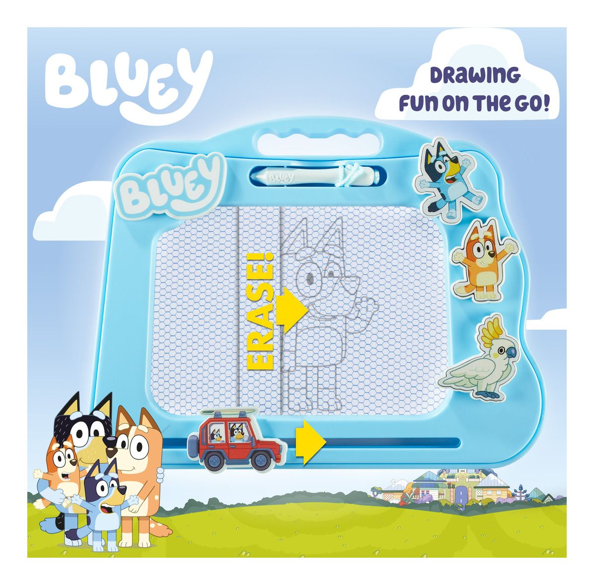 Bluey Travel Magnetic Scribbler