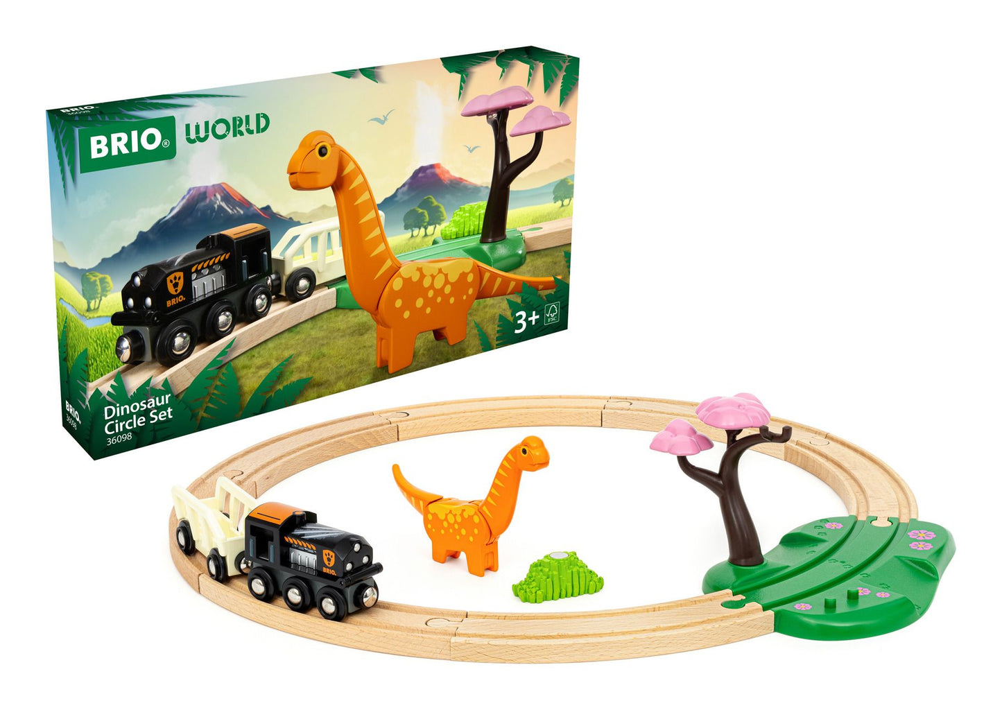 * Brio Dinosaur Circle Set