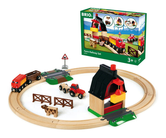 Brio Farm Railway Set