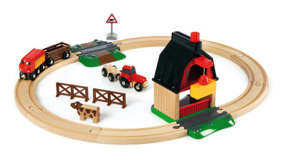 Brio Farm Railway Set