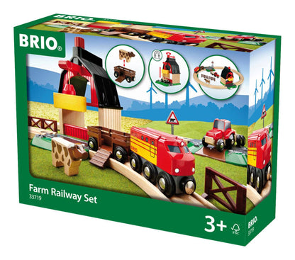 Brio Farm Railway Set