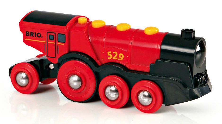 Brio Mighty Red Action Locomotive