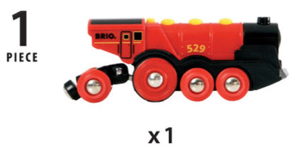 Brio Mighty Red Action Locomotive