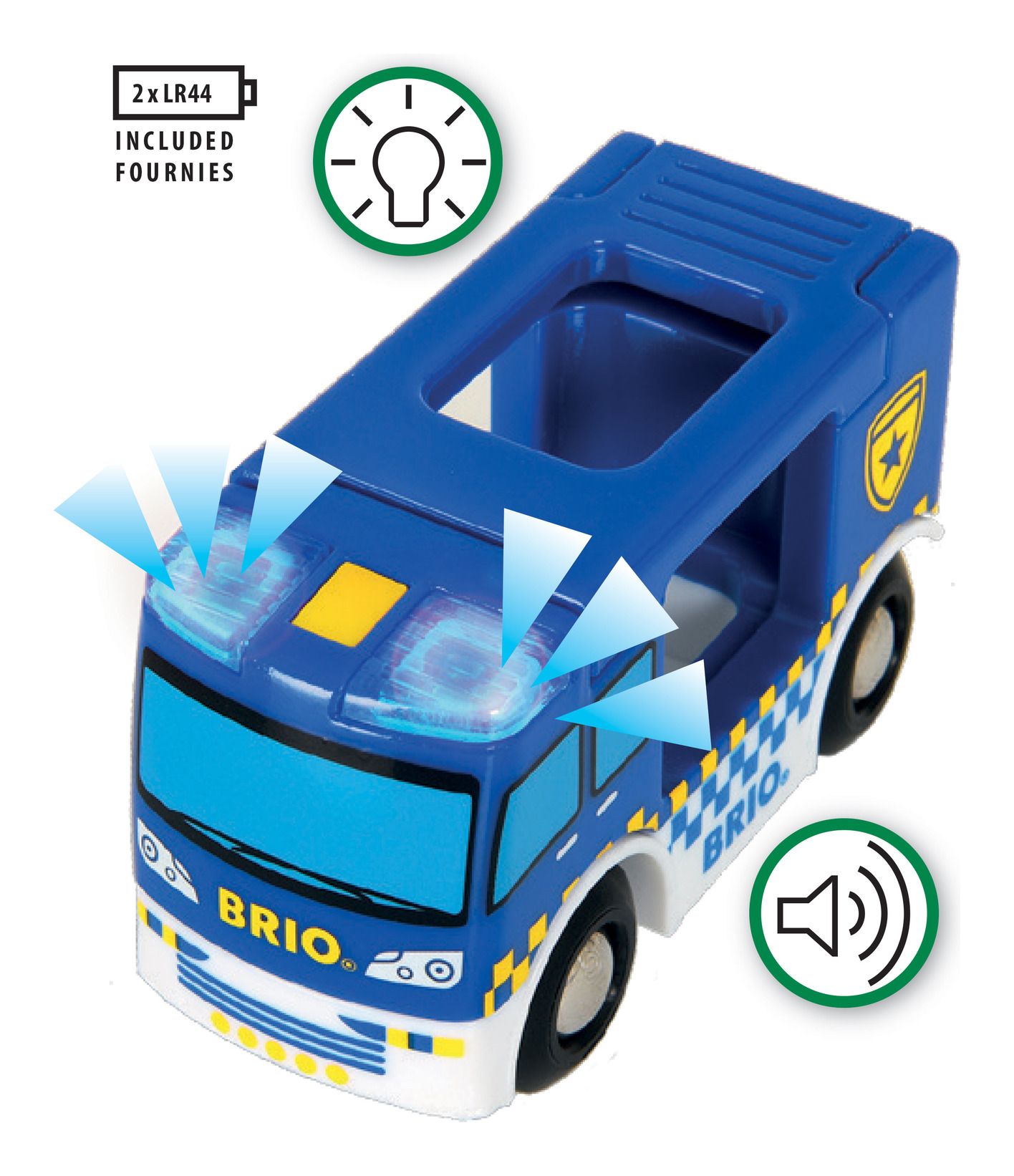 * Brio Police Van