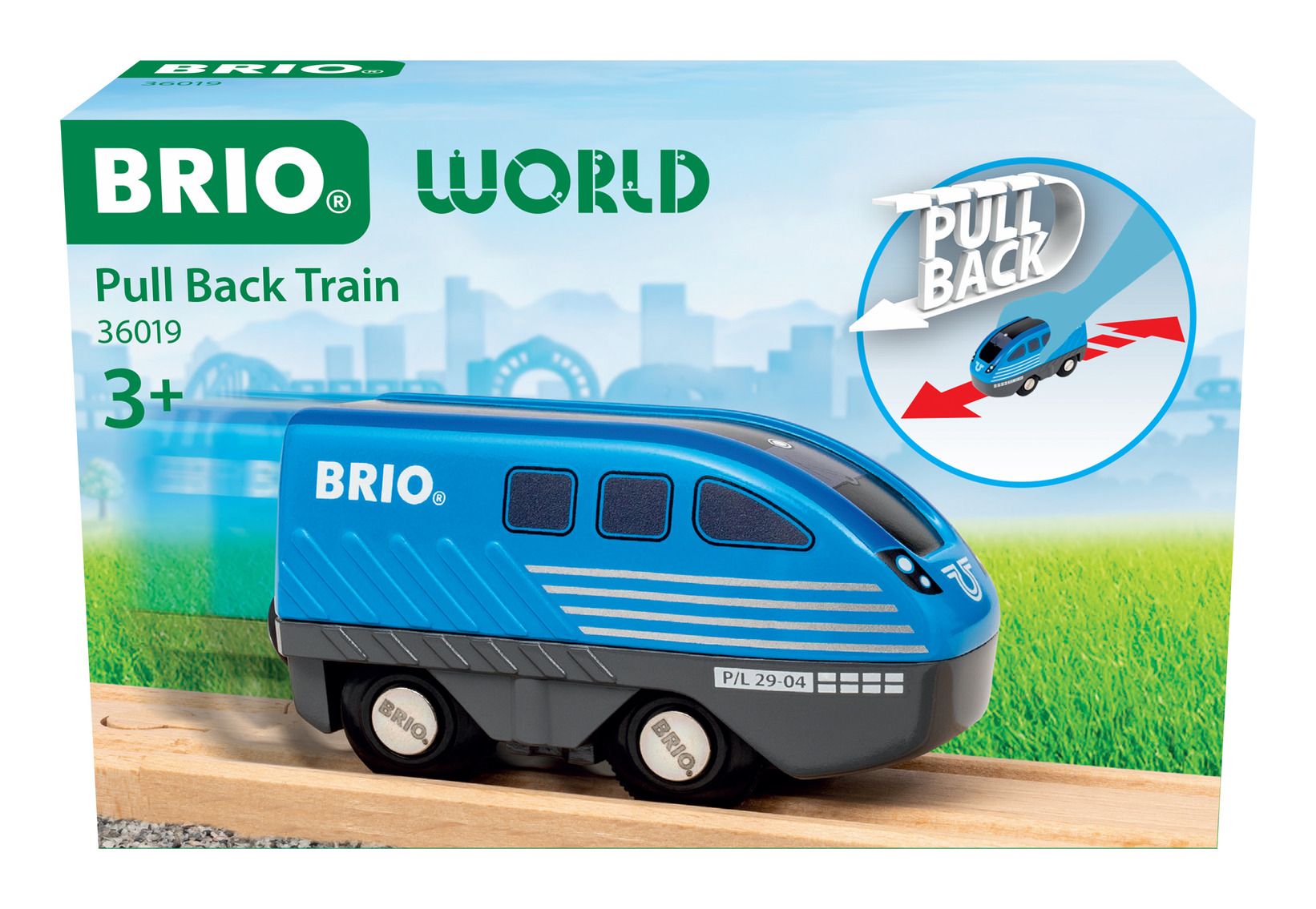 * Brio Pull Back Train