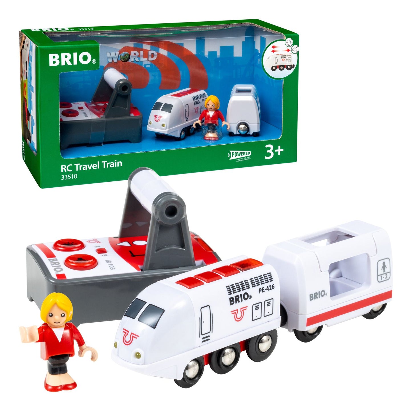 Brio Remote Control Travel Train