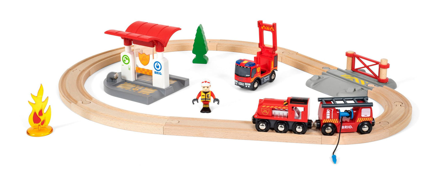 Brio Rescue Fire Fighter Set