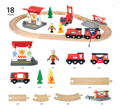 Brio Rescue Fire Fighter Set