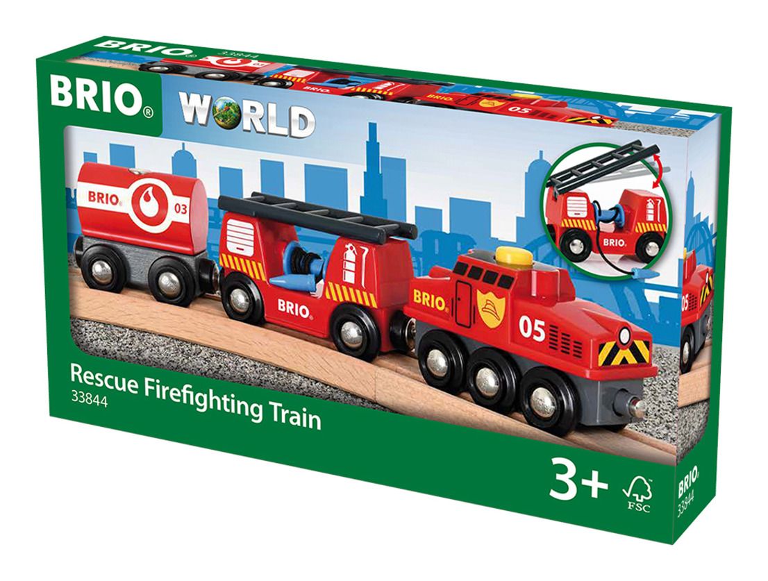 * Brio Rescue Fire Fighting Train