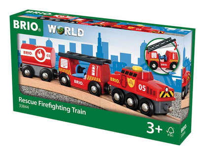* Brio Rescue Fire Fighting Train