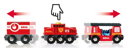 * Brio Rescue Fire Fighting Train