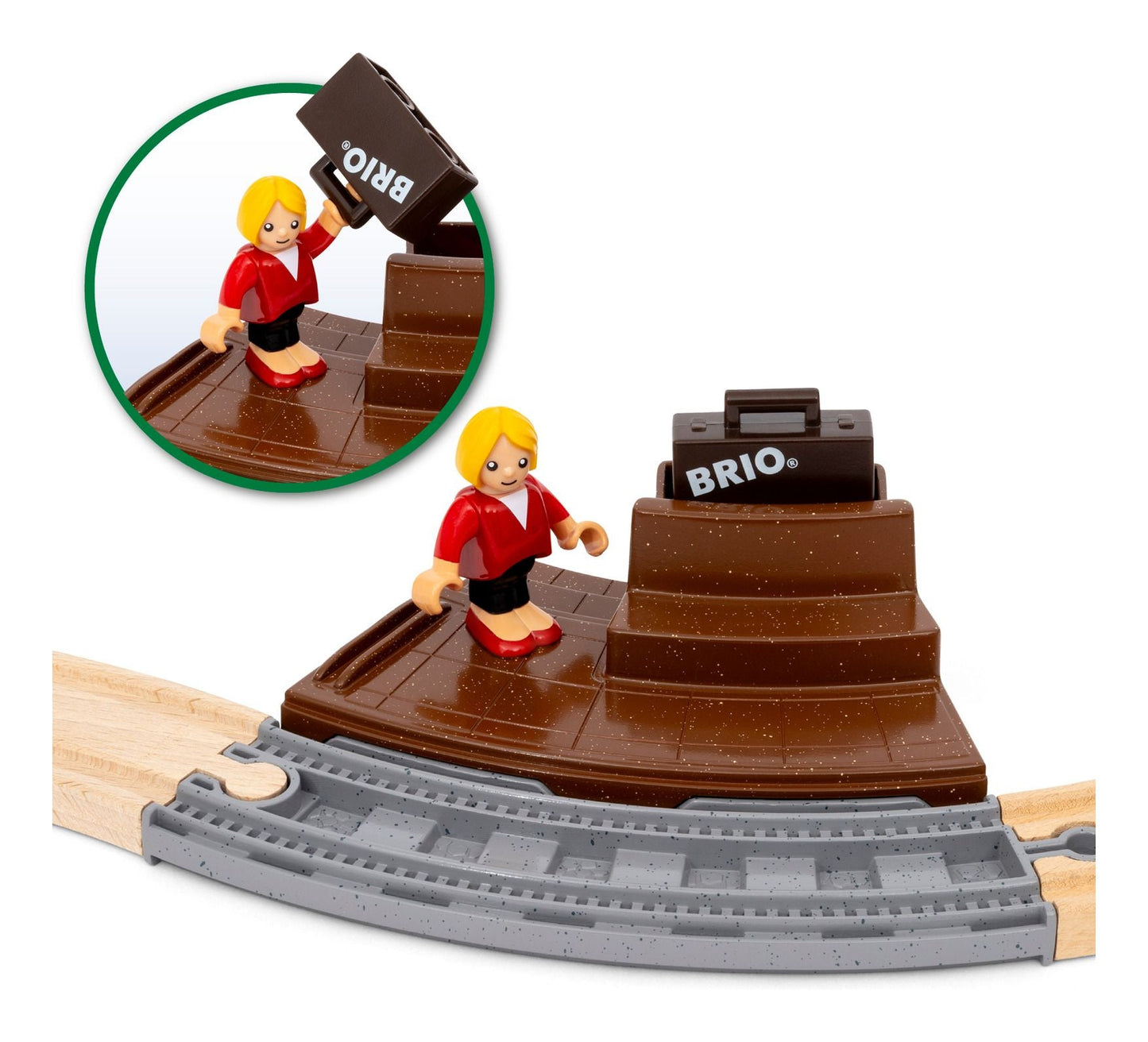* Brio Starter Travel Train Set