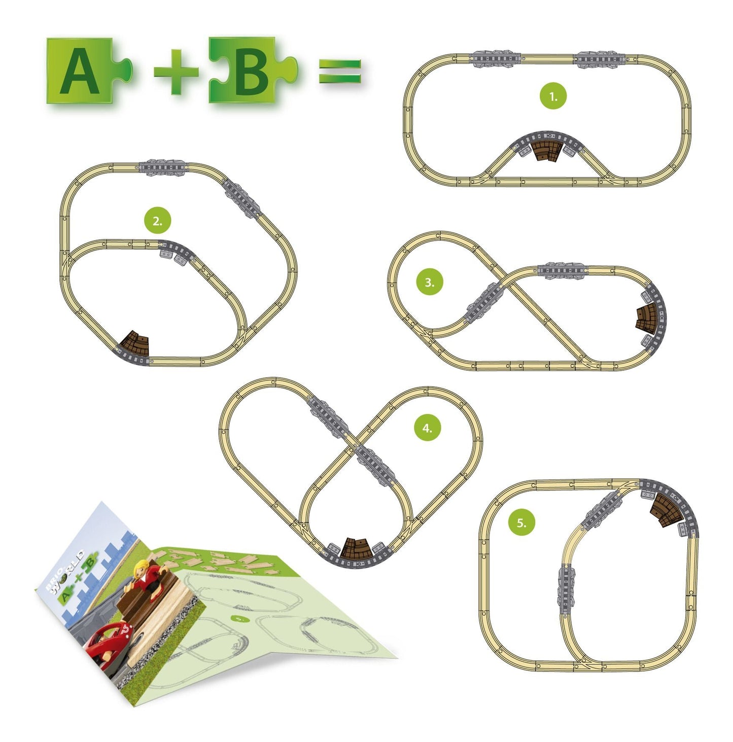 * Brio Starter Travel Train Set