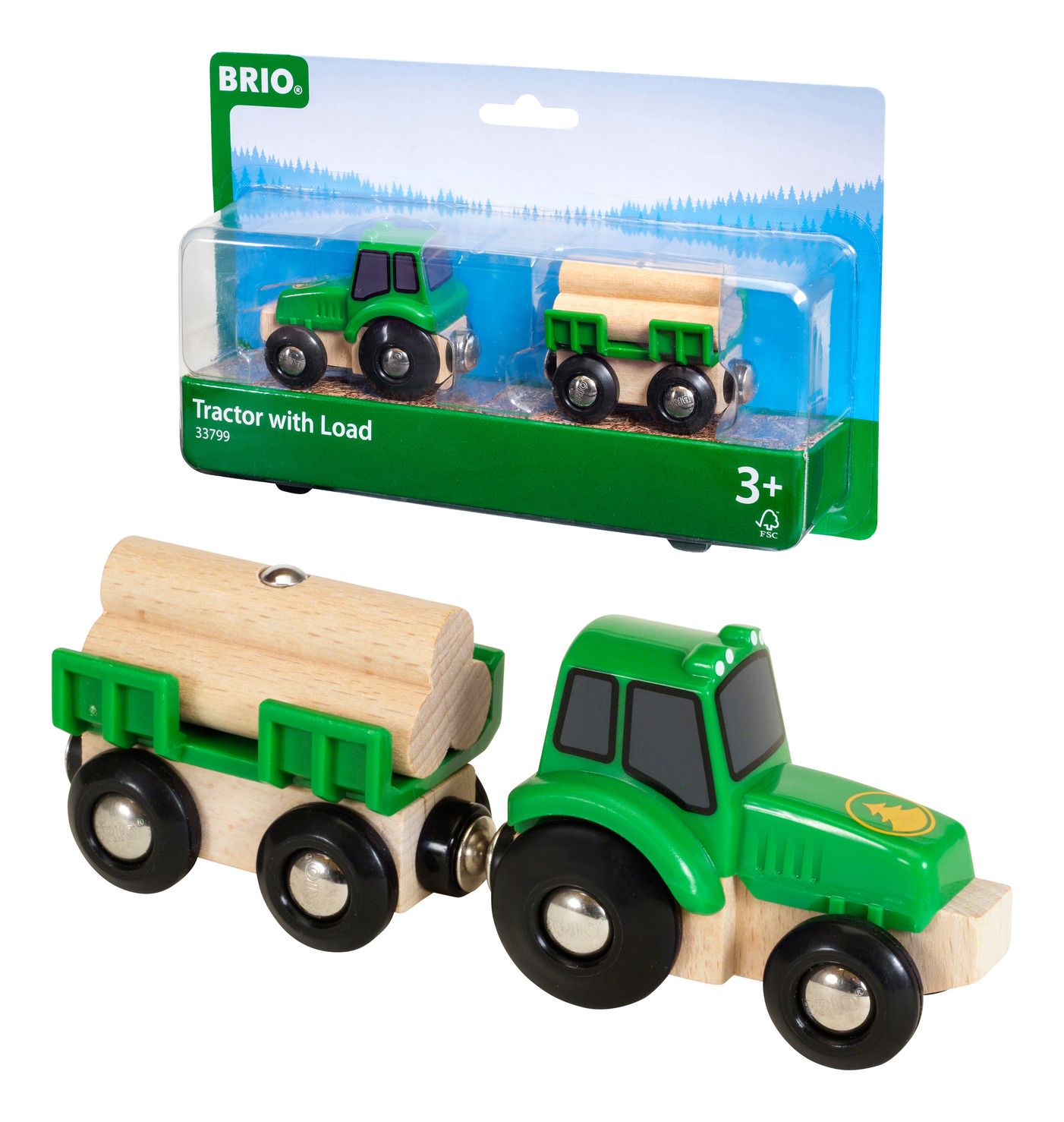 Brio Tractor with Load