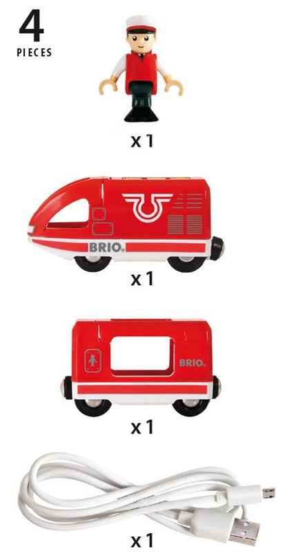 Brio Travel Rechargeable Train