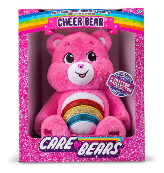 Care Bears 35cm Glitter Belly - Cheer Bear