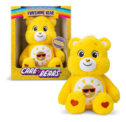 Care Bears 35cm Glitter Belly - Funshine Bear