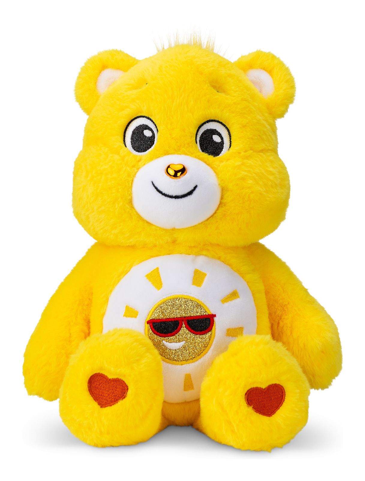 Care Bears 35cm Glitter Belly - Funshine Bear