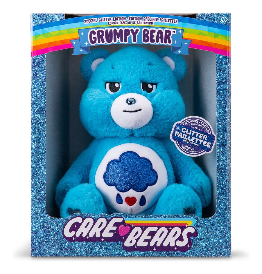 Care Bears 35cm Glitter Belly - Grumpy Bear