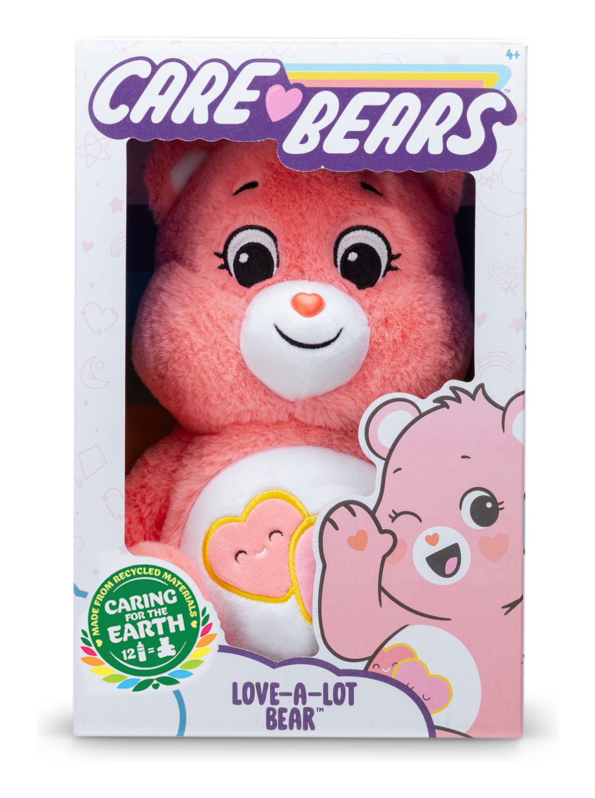 Care Bears 35cm Medium Plush - Love-A-Lot Bear Eco